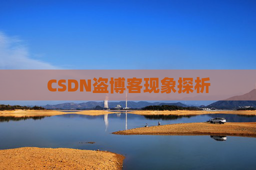 CSDN盗博客现象探析